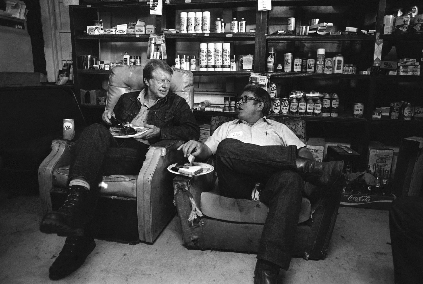 Jimmy Carter and Billy Carter 1976